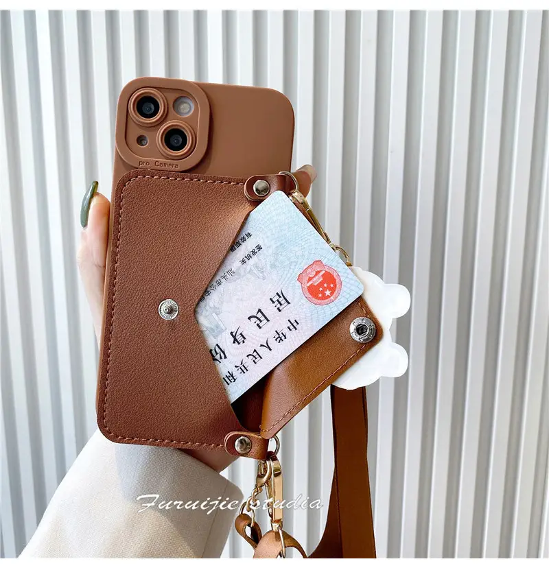 Cartoon Corgi Coin Card Holder for iPhone 17 — feature 9