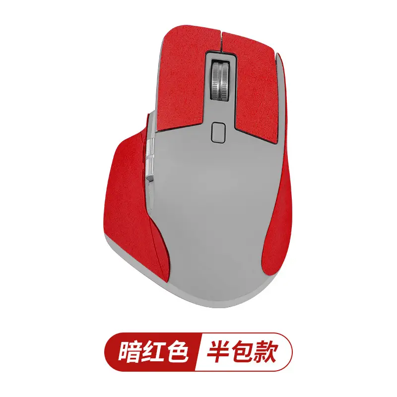 Anti-Slip Sticker Mouse Red Suede Sweat Absorbing - Image 3