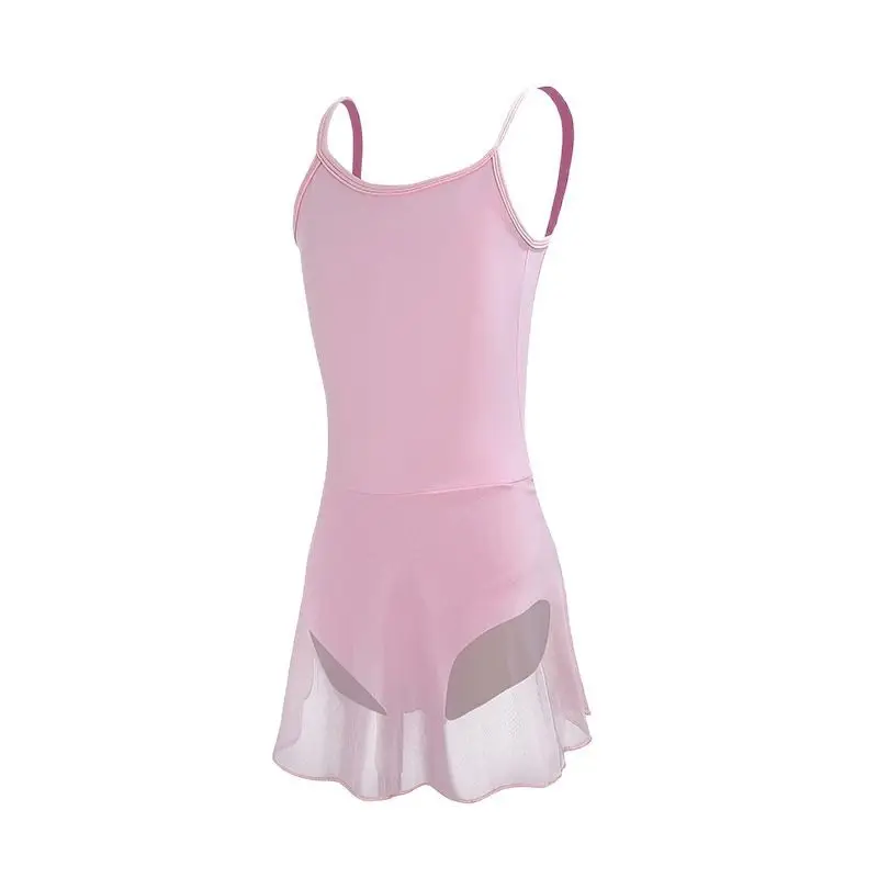 Girls Ballet Exam Leotard Skirt Dance Wear Light Blue - Image 11
