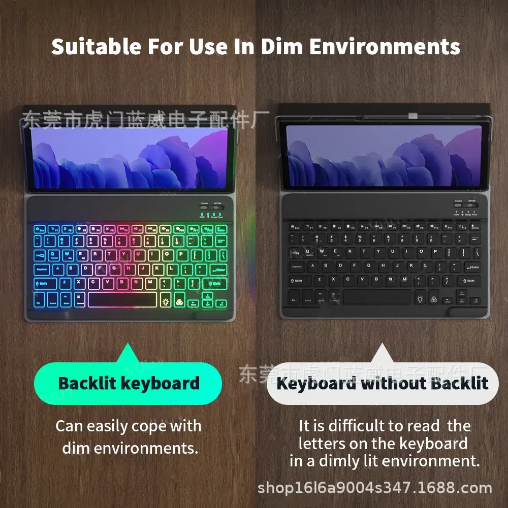 Lenovo 11-inch RGB Bluetooth Keyboard Case with Magnetic Pad - Image 8