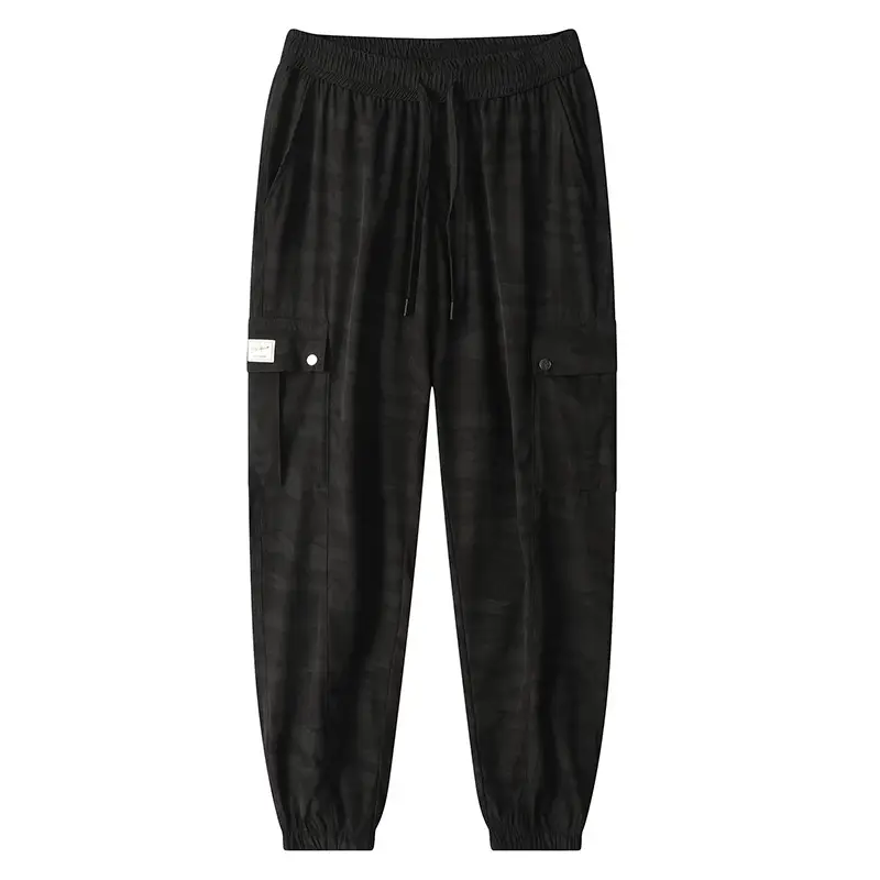 Men's Camo Ice Silk Loose Leg Pants Plus Size - Image 4