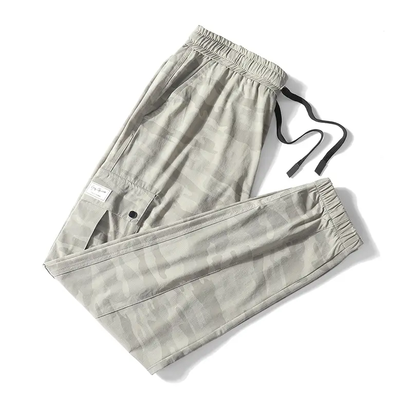Men's Camo Ice Silk Loose Leg Pants Plus Size - Image 6