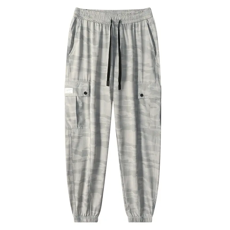 Men's Camo Ice Silk Loose Leg Pants Plus Size - Image 7