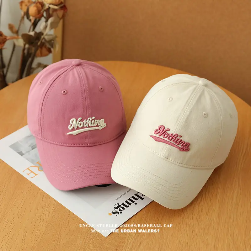 Stubble Beige Baseball Cap with Embroidered Logo — feature 5