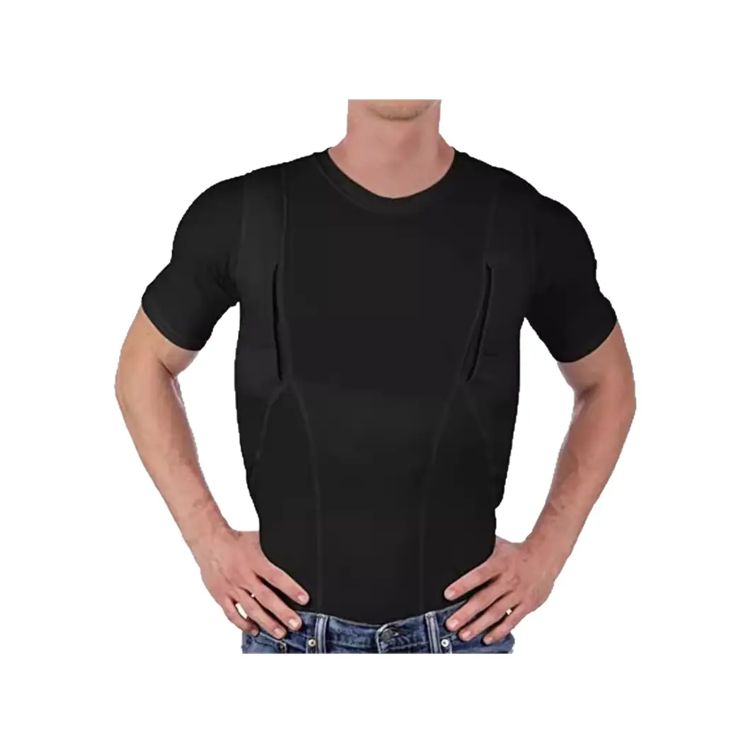 2025 Unisex High-Stretch Concealed Holster T-Shirt White - Image 11