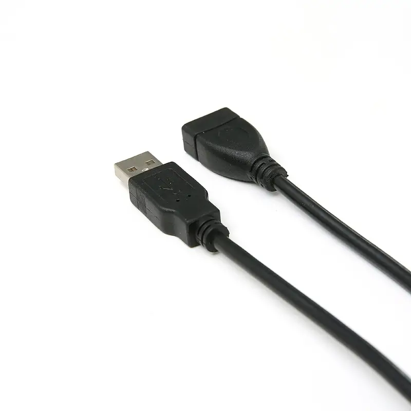USB 2.0 Extension Cable Black Male to Female with Magnetic Ring - Image 4