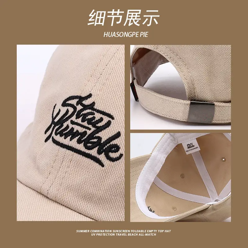 Women Baseball Cap UV Protective Black — feature 13