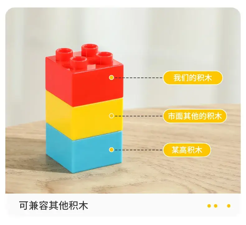 Large Colorful Building Blocks for Kids Educational Toy — feature 11