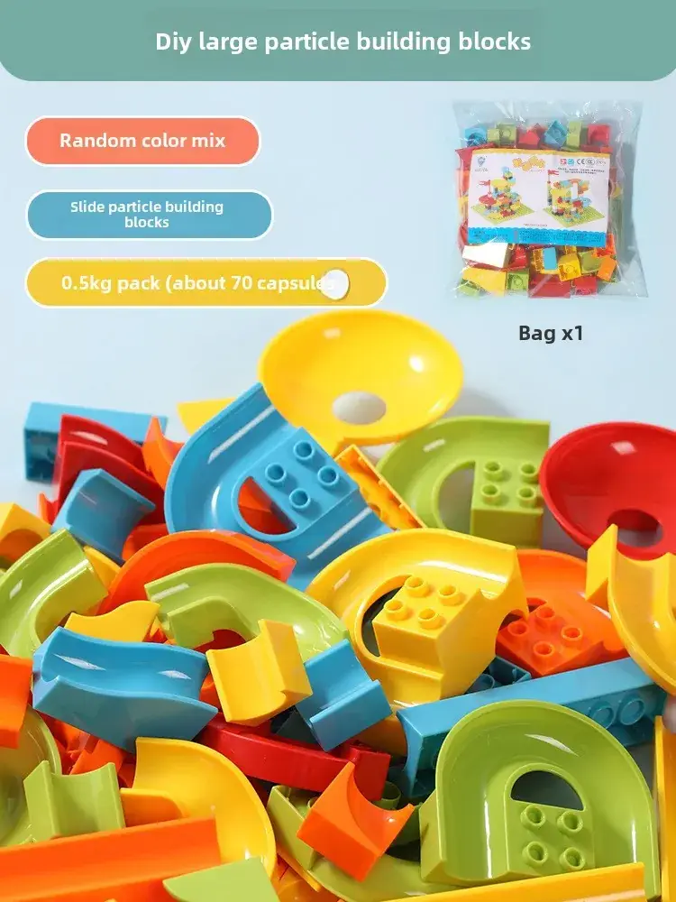 Large Colorful Building Blocks for Kids Educational Toy - Image 5