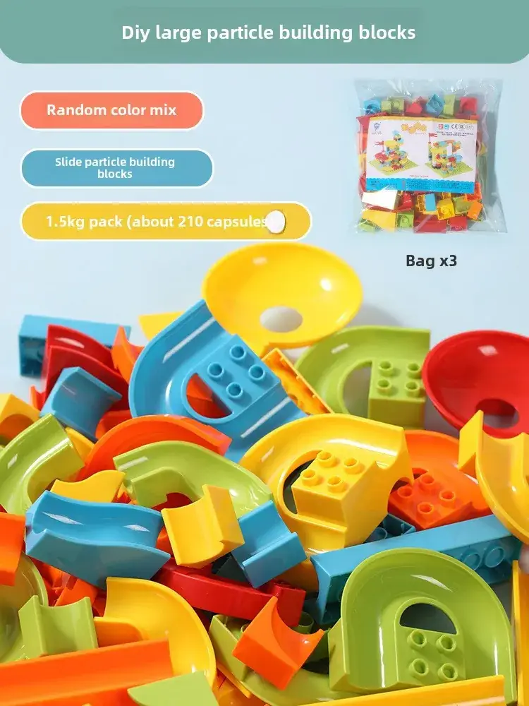 Large Colorful Building Blocks for Kids Educational Toy - Image 6
