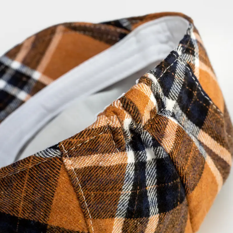 Plaid Baby Cap for Boys Spring Autumn Wear — feature 6