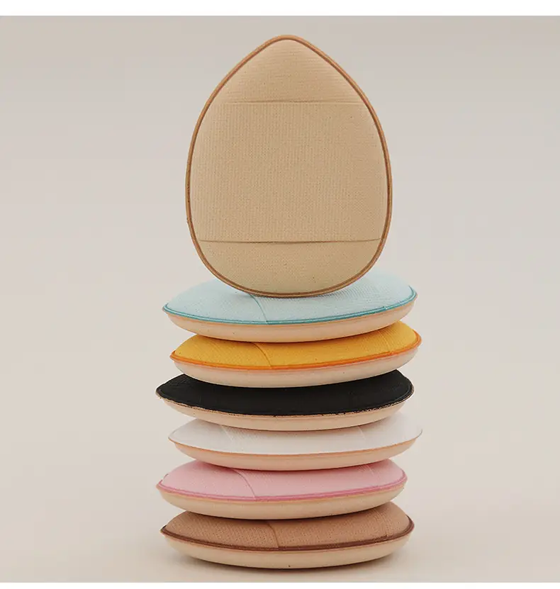 Finger Tinted Cushion Puff Multi Color Mini Dry Wet — feature 12