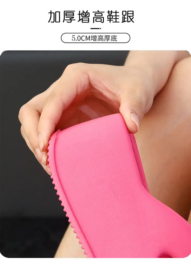 Women Neon Wedge Sandals Flat Heel — feature 7