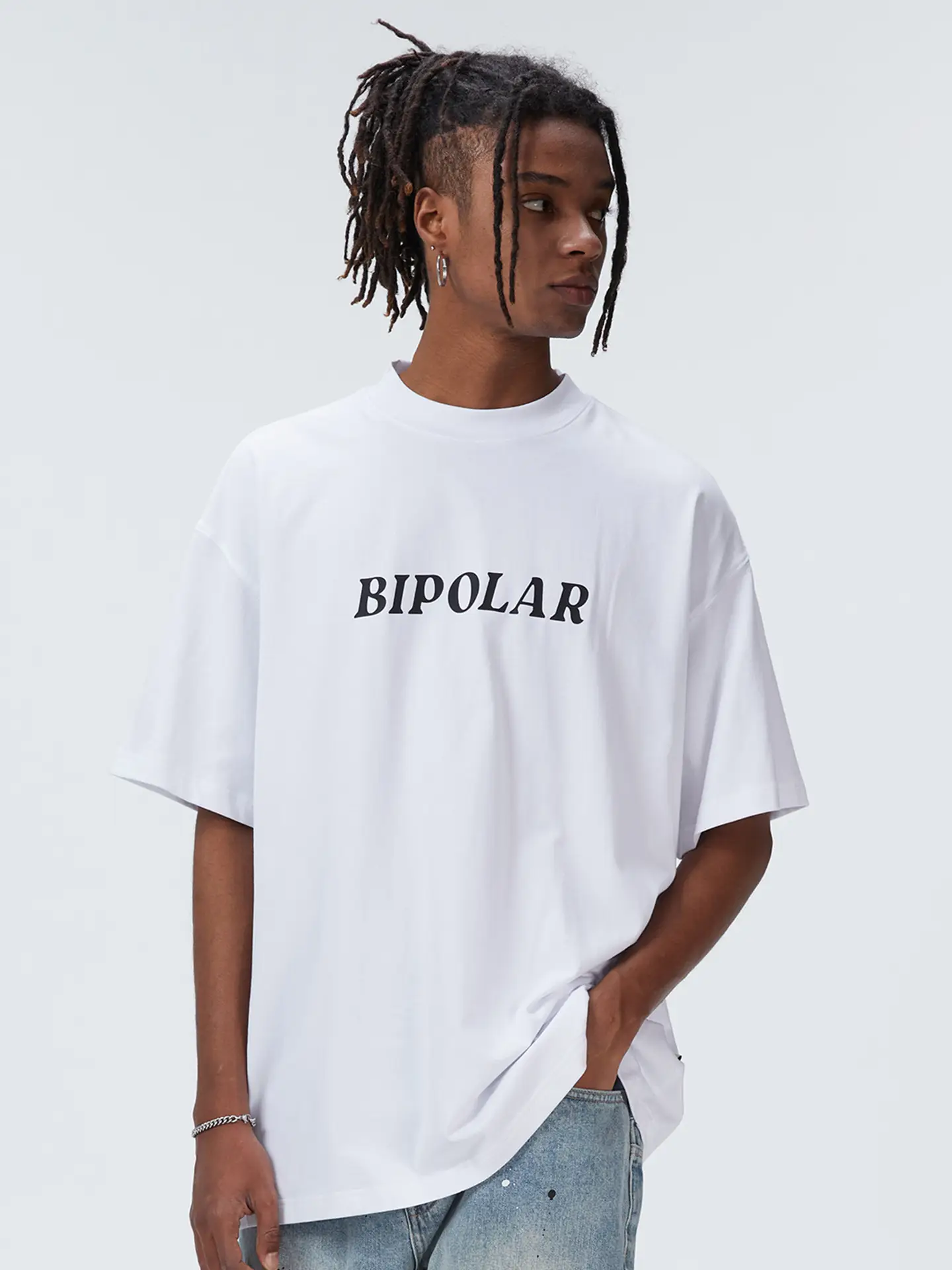 Birclar New Logo Off-White T-Shirt American High Street Hip-Hop Pure Cotton Multi-Color Trendy Brand Loose Round Neck Couple Short Sleeves - Image 9