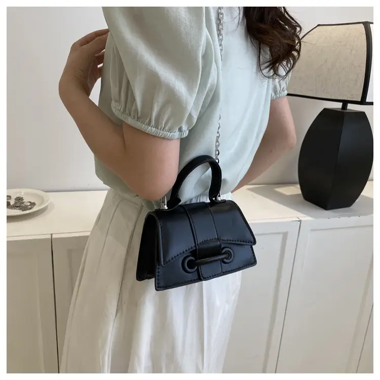 Silver Chain Handbag Small Western Style — feature 19