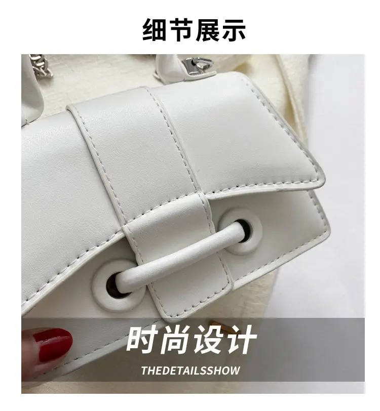 Silver Chain Handbag Small Western Style — feature 2