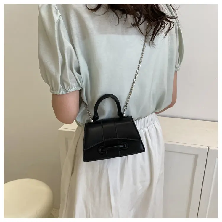 Silver Chain Handbag Small Western Style — feature 21