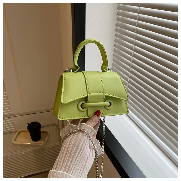 Silver Chain Handbag Small Western Style — feature 23