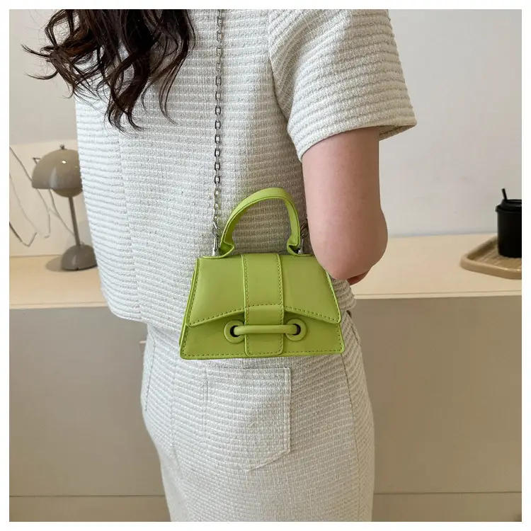 Silver Chain Handbag Small Western Style — feature 7
