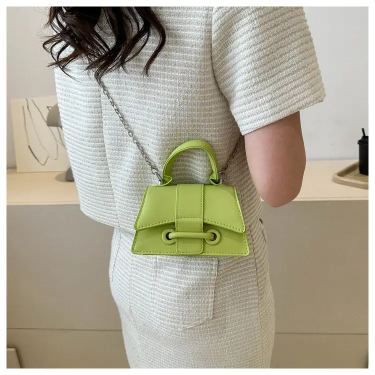 Silver Chain Handbag Small Western Style — feature 8