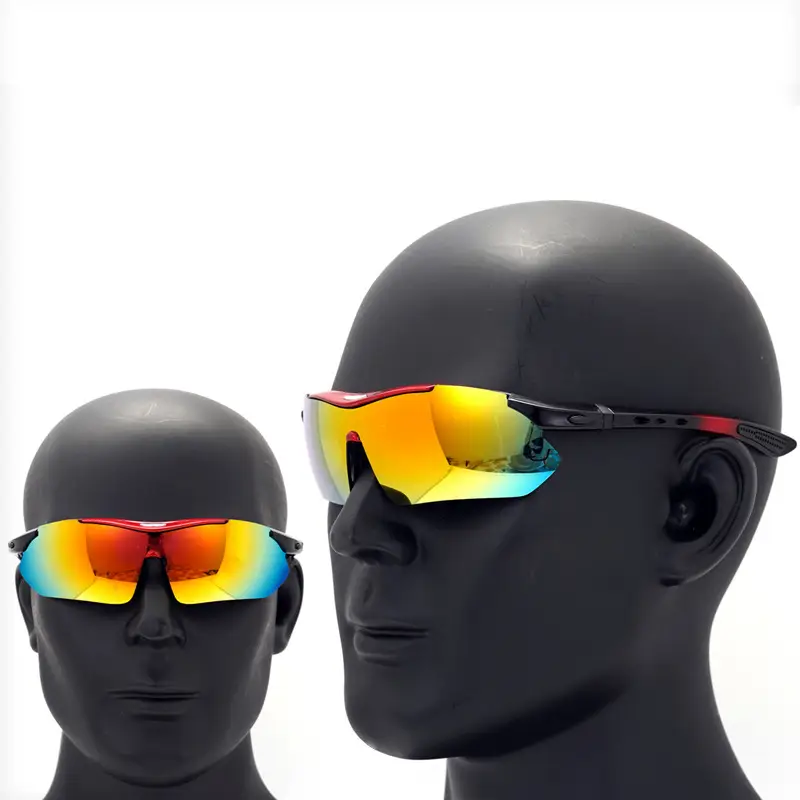 Polarized Sunglasses with Silver Frame for Men Women