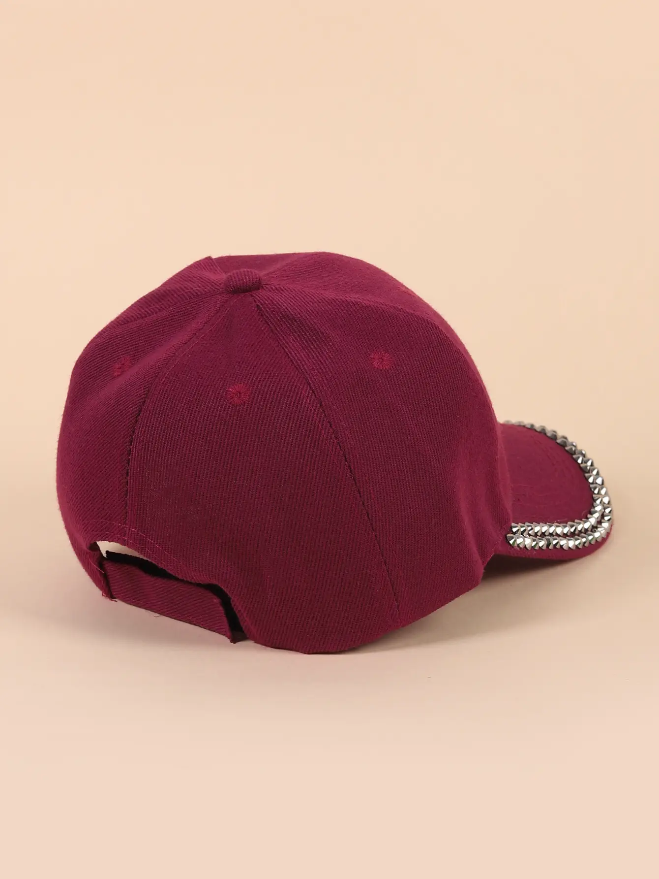 Women's Black Rhinestone Cap Summer Fashion — feature 12