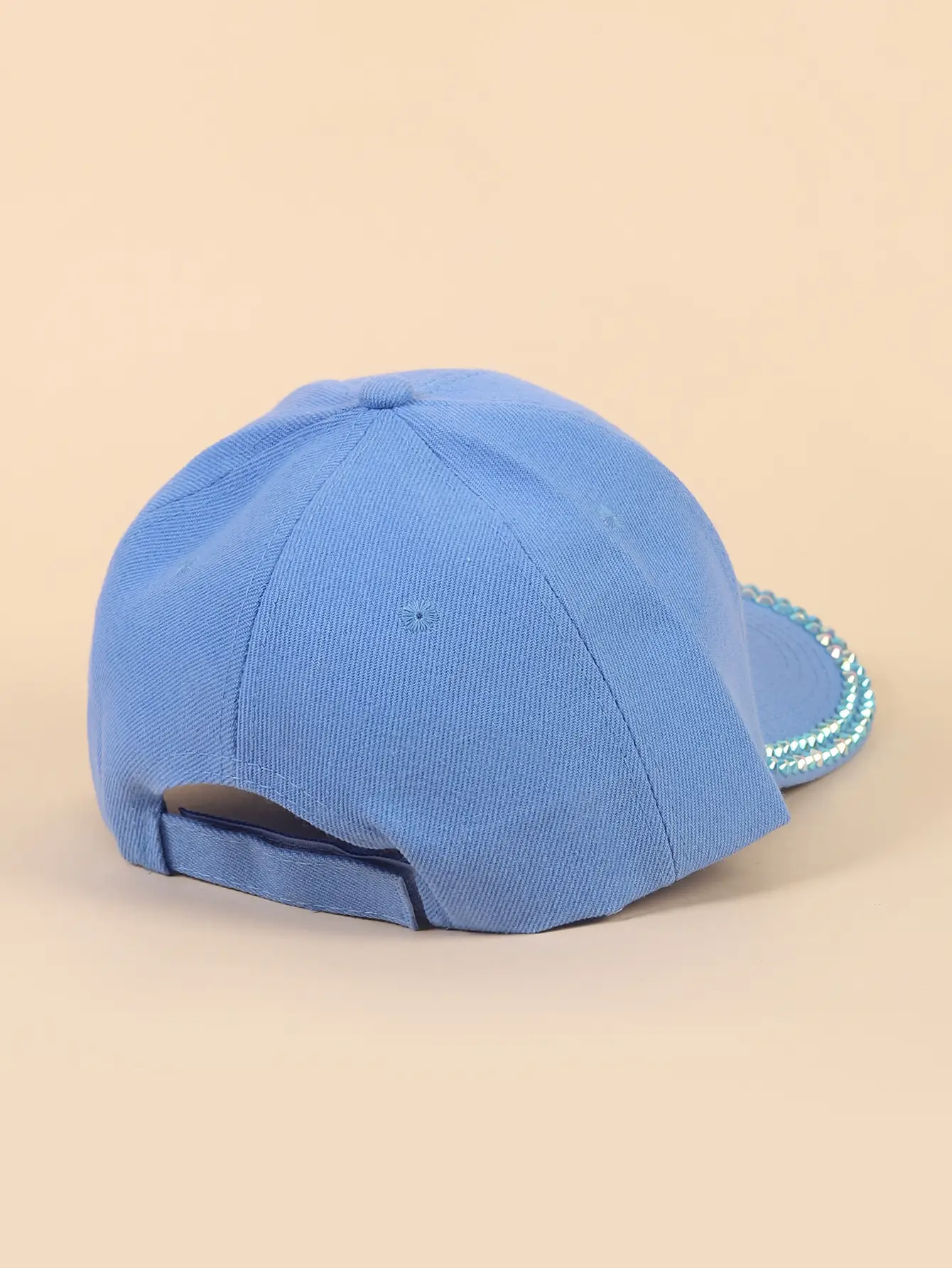 Women's Black Rhinestone Cap Summer Fashion — feature 17