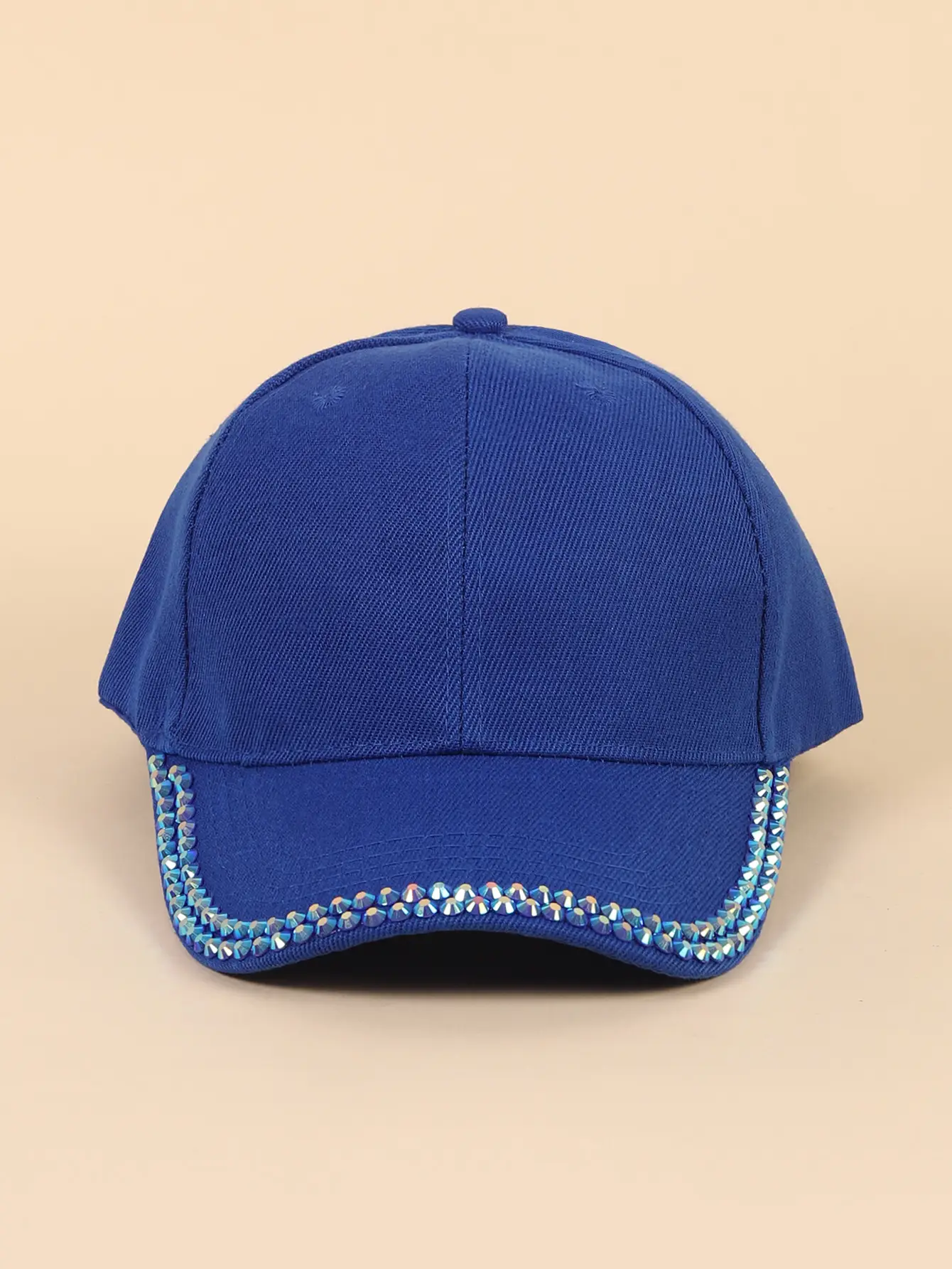 Women's Black Rhinestone Cap Summer Fashion — feature 19