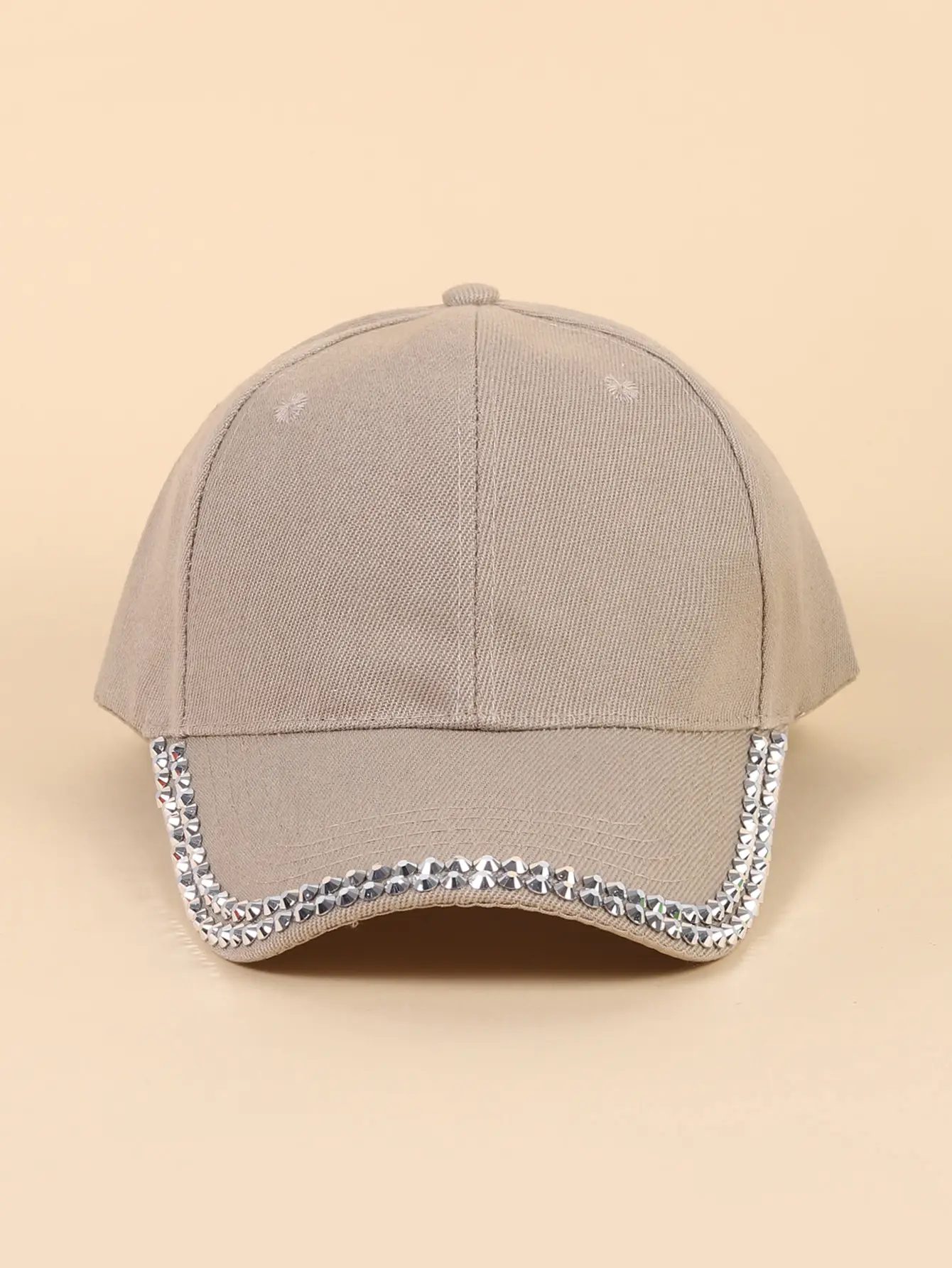 Women's Black Rhinestone Cap Summer Fashion — feature 22