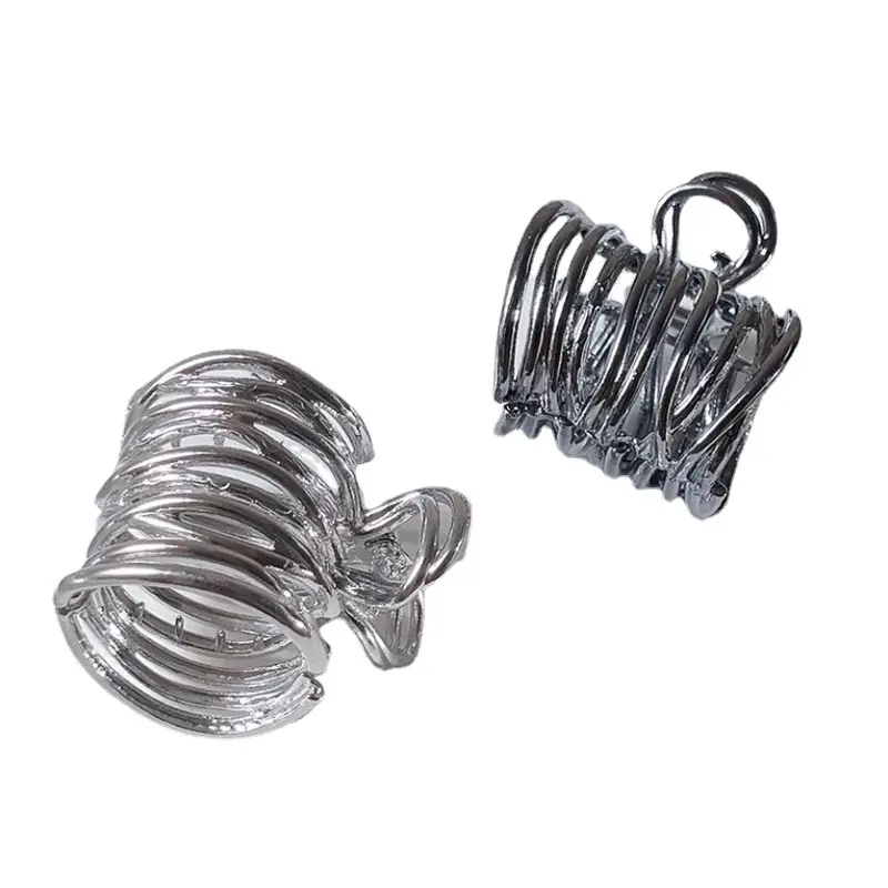 Metal High Ponytail Grabber Spring Clip Silver 2025 - Image 6