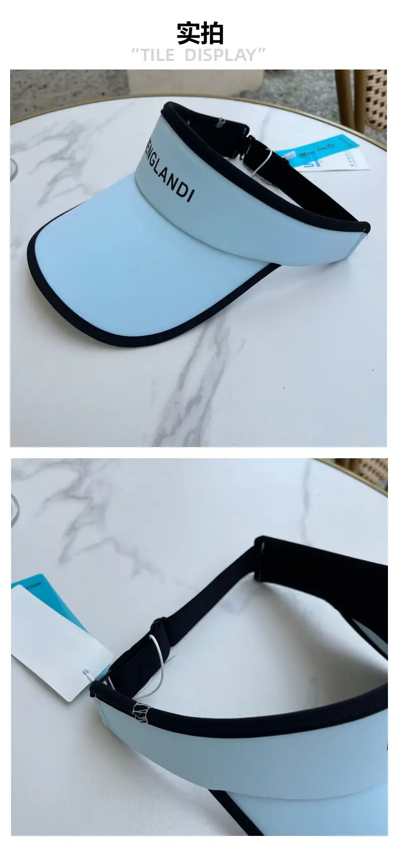 Women's Light Blue Sunscreen Cap for Travel & Outdoor Use — feature 6