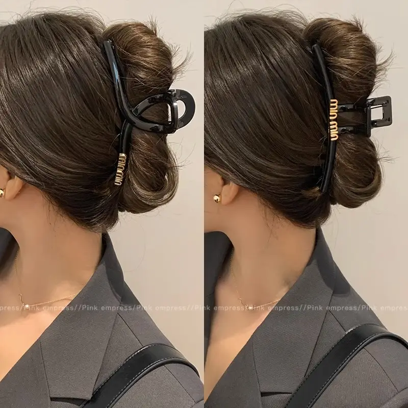 Elegant High-end Hair Clip for Women Large Back