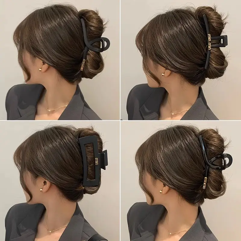Elegant High-end Hair Clip for Women Large Back