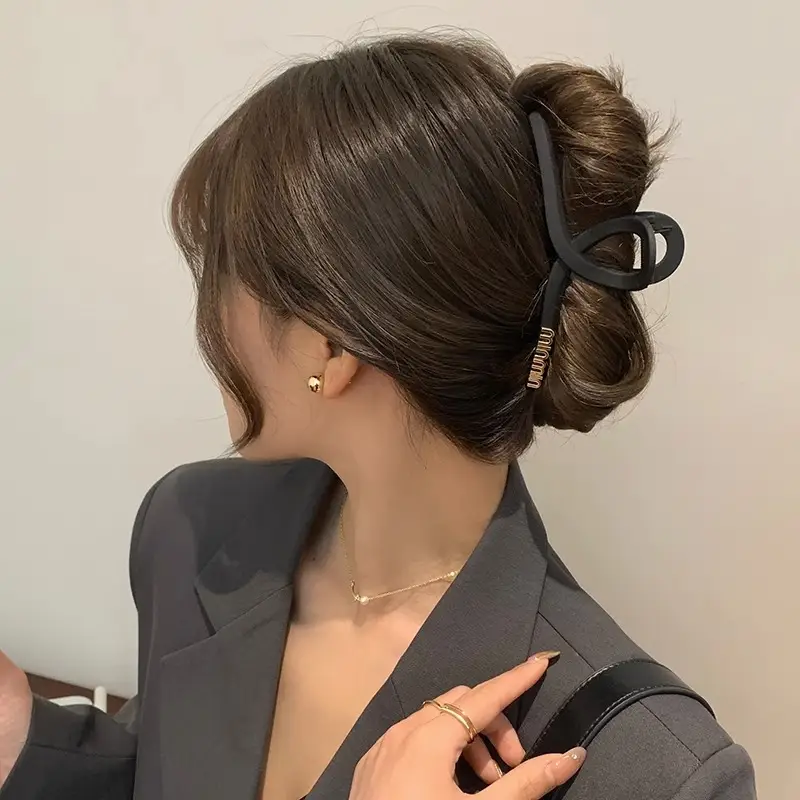 Elegant High-end Hair Clip for Women Large Back