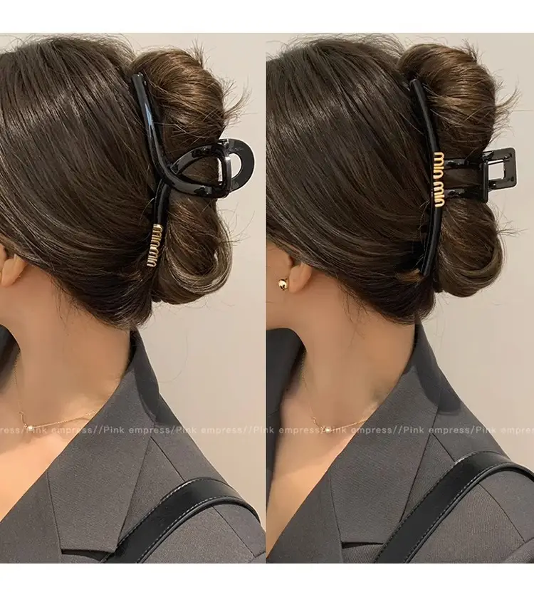 Elegant High-end Hair Clip for Women Large Back — feature 20