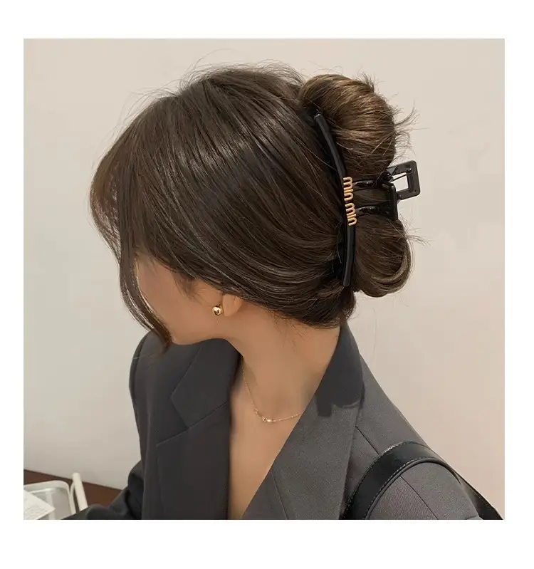 Elegant High-end Hair Clip for Women Large Back — feature 27