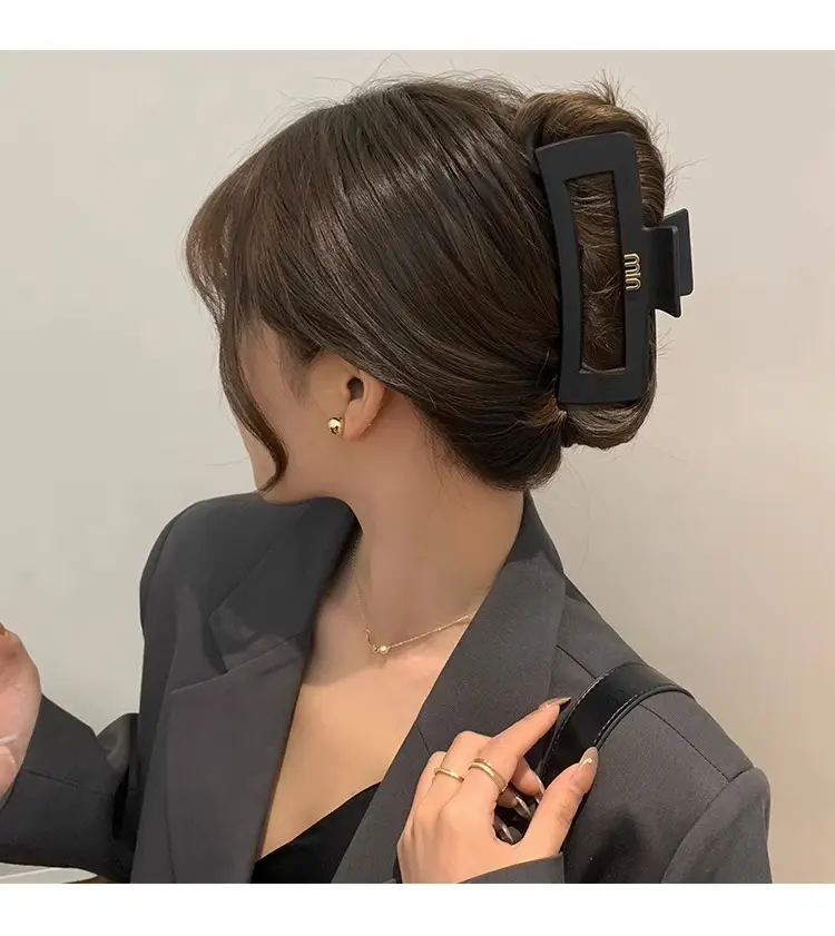 Elegant High-end Hair Clip for Women Large Back — feature 28