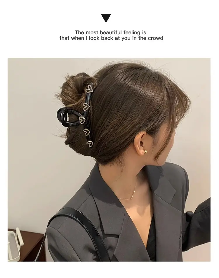 Elegant High-end Hair Clip for Women Large Back — feature 31
