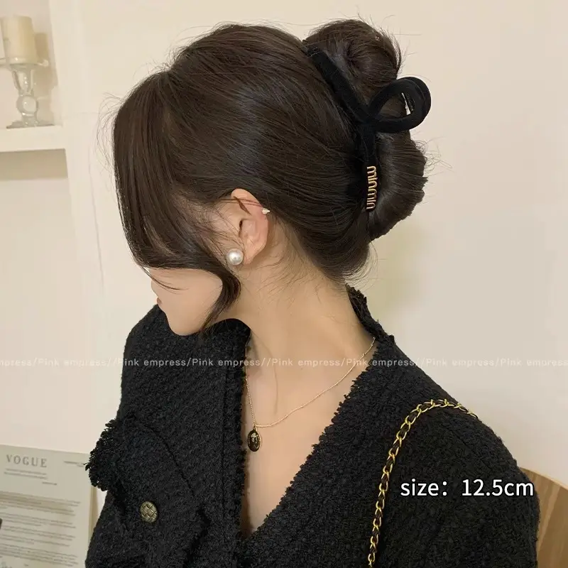 Elegant High-end Hair Clip for Women Large Back