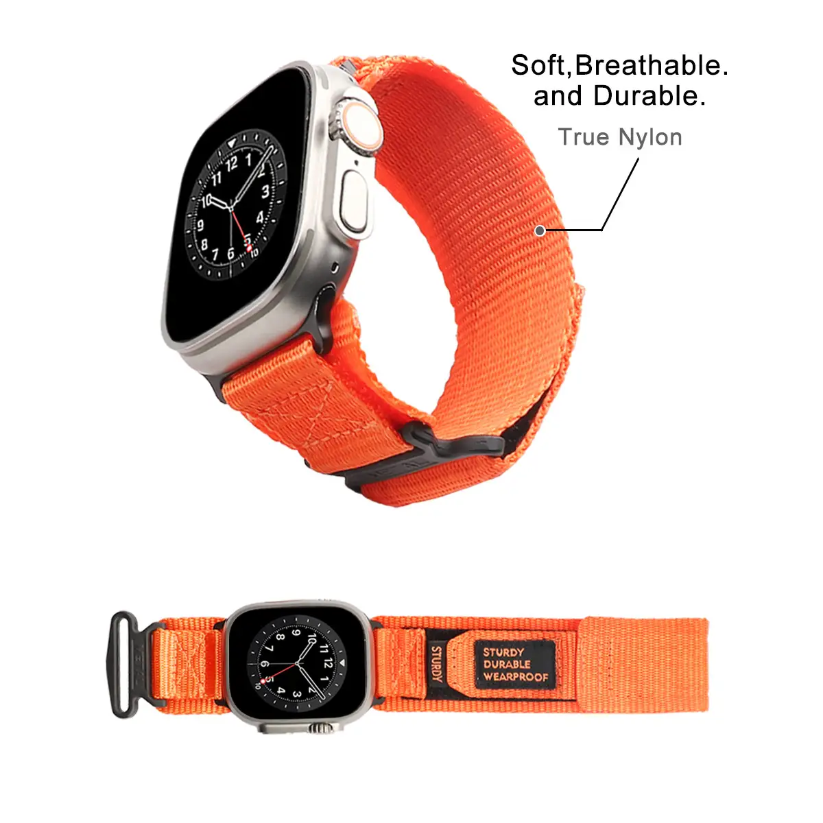 Apple Watch Series 1-10 Gen Alpine Nylon Strap 46m