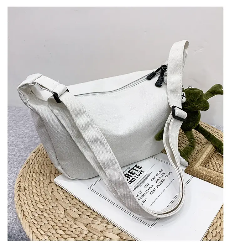 2025 New Dumpling Crossbody Bag White Black Korean Style — feature 27