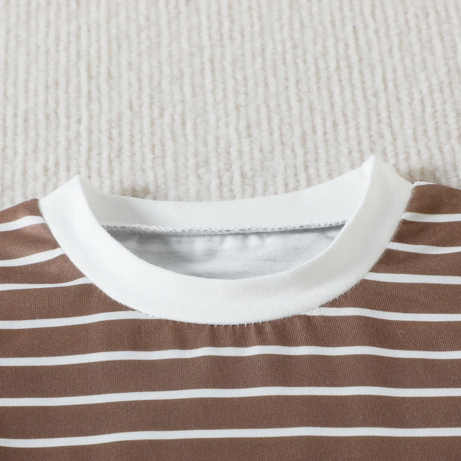 2023 Summer Baby Men Striped Shorts T-Shirt Set — feature 19