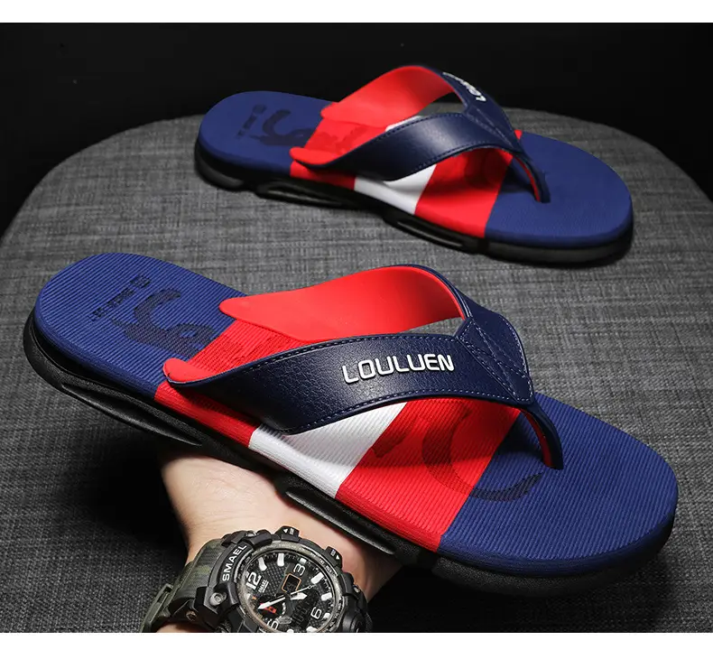 Summer New Style Flip Flops Men's Outer Wear Trendy Casual Beach Men's Flip Flops Anti-Slip Sandals Household — feature 13