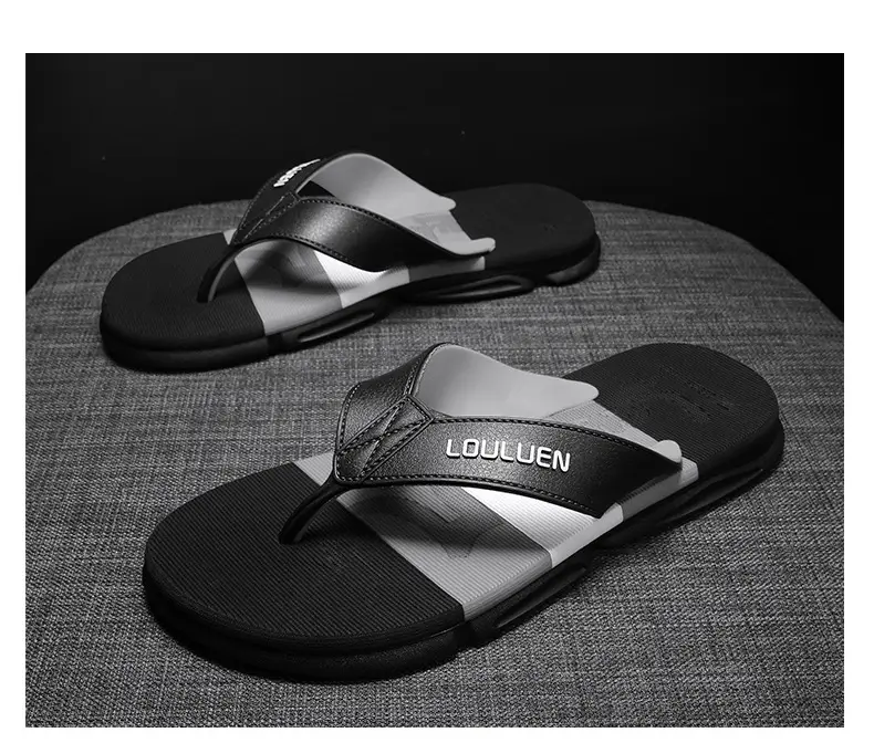 Summer New Style Flip Flops Men's Outer Wear Trendy Casual Beach Men's Flip Flops Anti-Slip Sandals Household — feature 16