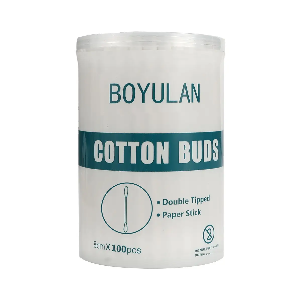 Premium Disposable Cotton Swabs 100/Bucket Medical Grade - Image 2
