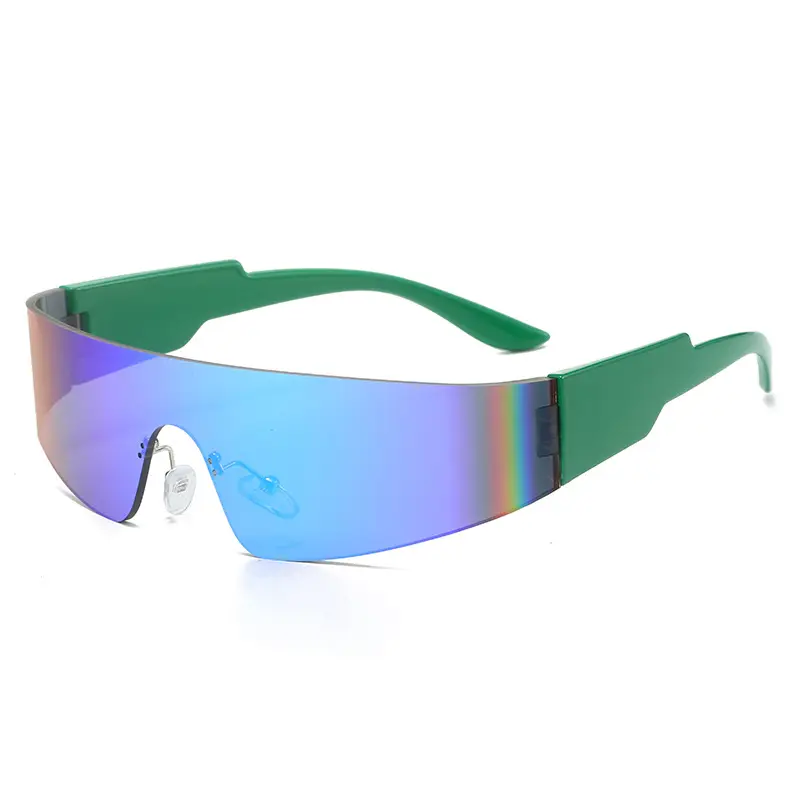 Purple Gradient Sunglasses with Real Film Coating - Image 9