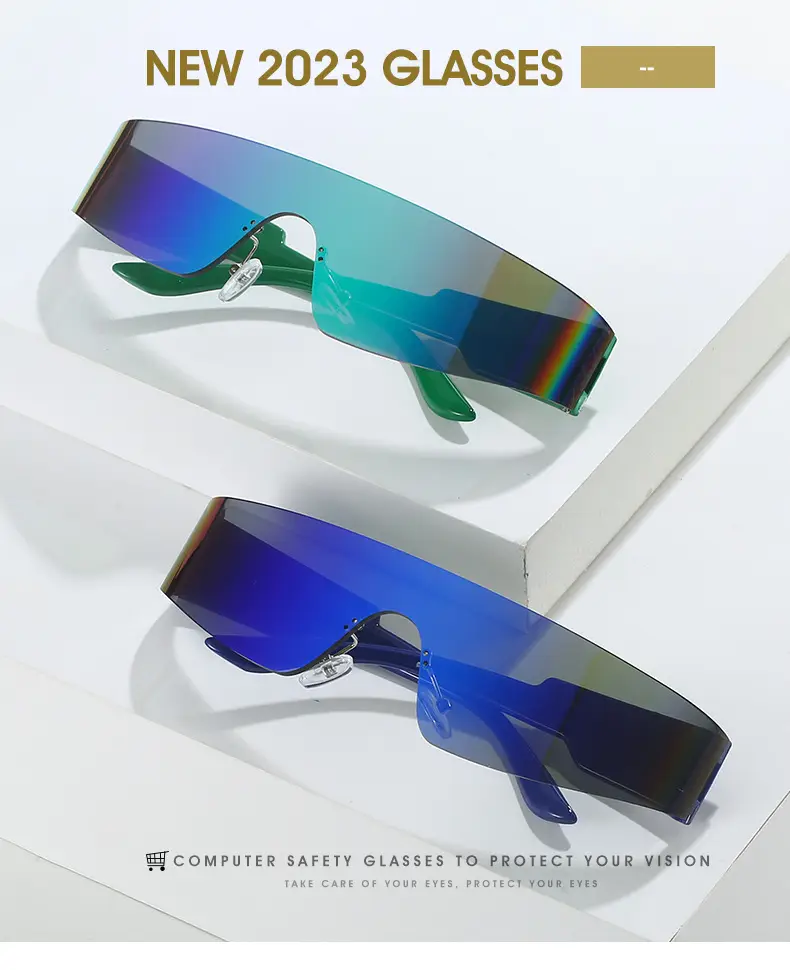 Purple Gradient Sunglasses with Real Film Coating — feature 1