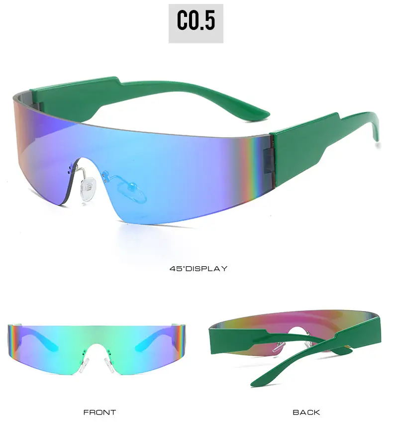 Purple Gradient Sunglasses with Real Film Coating — feature 11