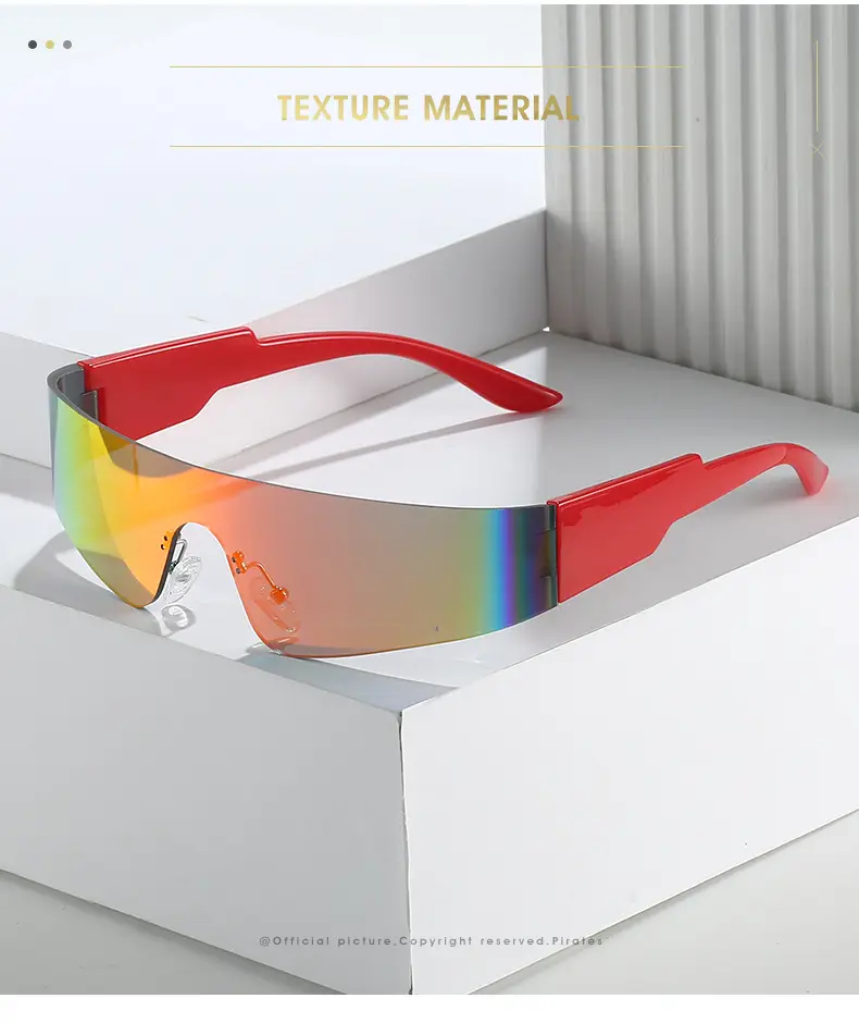 Purple Gradient Sunglasses with Real Film Coating — feature 2