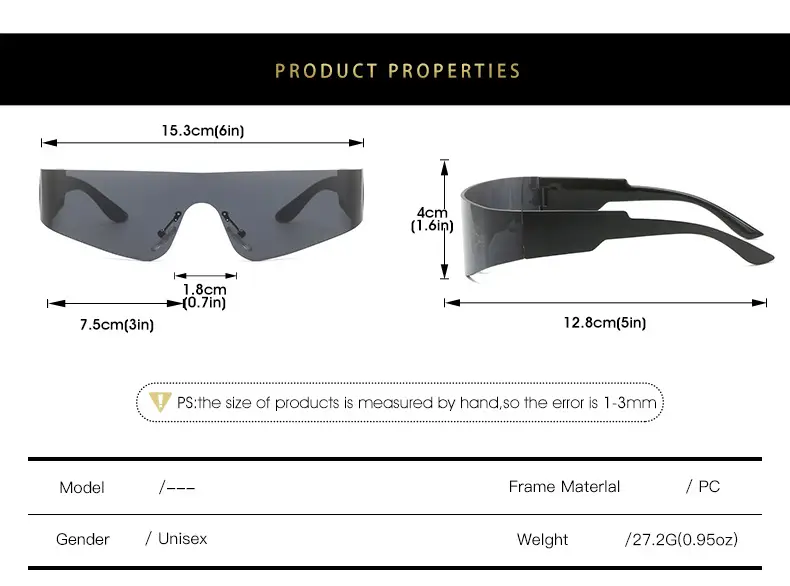 Purple Gradient Sunglasses with Real Film Coating — feature 5